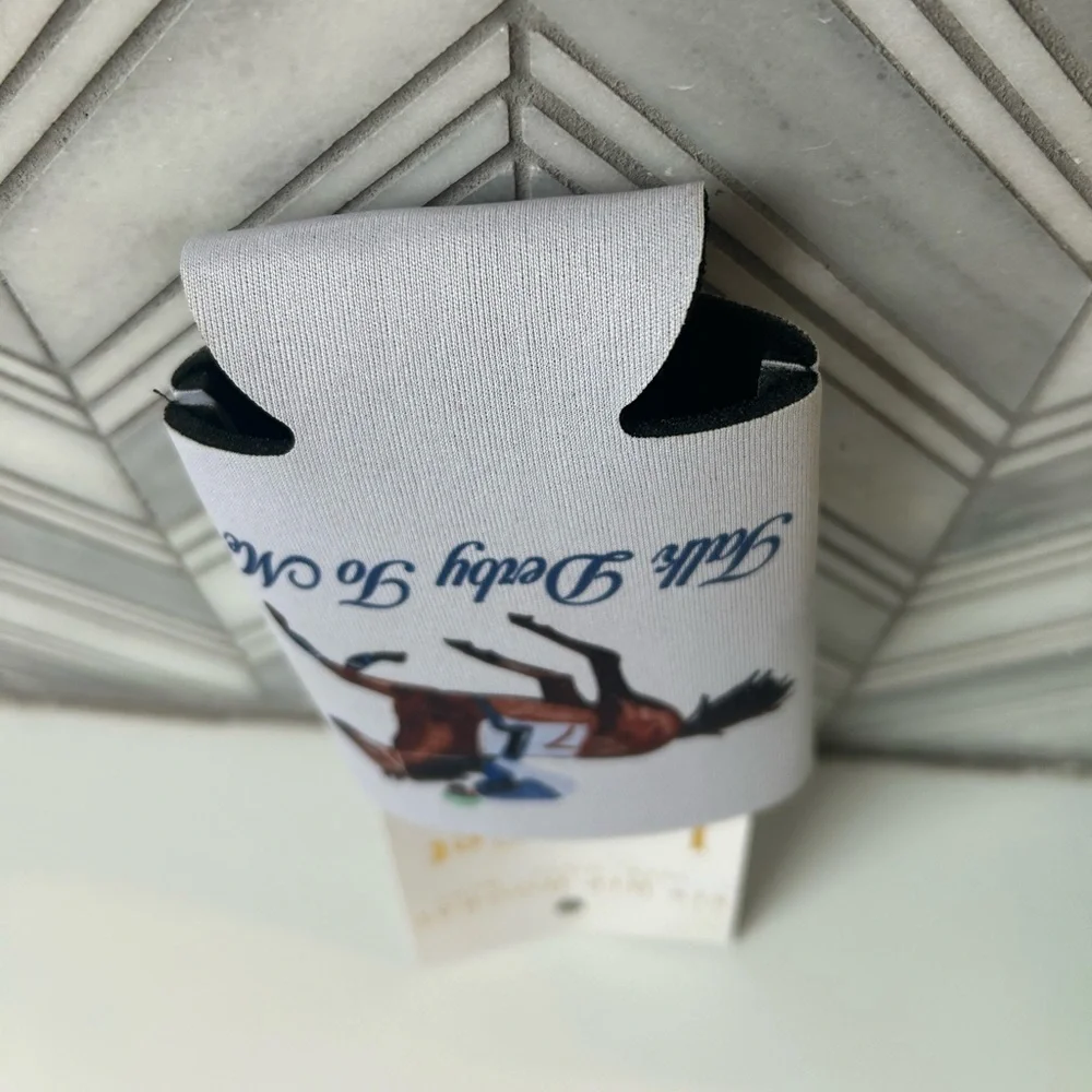 Sip Hip Hooray 'Talk Derby To Me' White Can Cooler